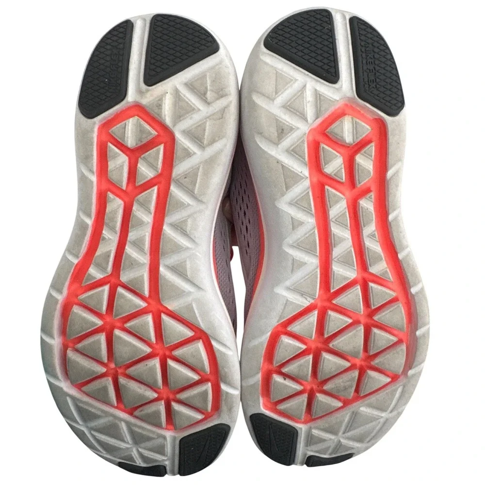 Nike Flex Experience RN 5 Wolf Grey Hyper Orange Running Shoes 830751-003 Mens 7